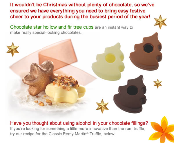 It wouldn’t be Christmas without plenty of chocolate, so we’ve ensured we have everything you need to bring easy festive cheer to your products during the busiest period of the year! 