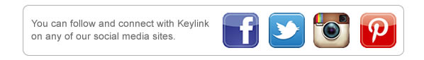 You can follow and connect with Keylink on any of our social media sites.