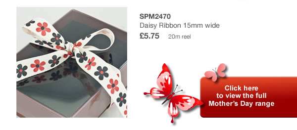 Daisy Ribbon 15mm wide 