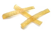 Candied Straight Lemon Peel Strips