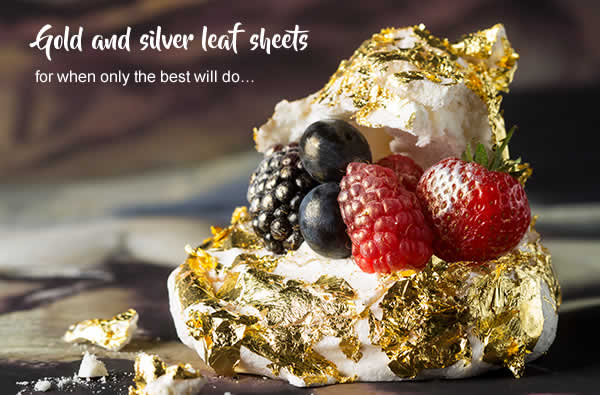 Gold and silver leaf sheets for when only the best will do… 