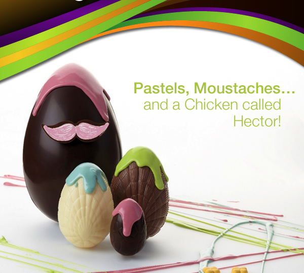 Pastels, Moustaches… and a Chicken called Hector!