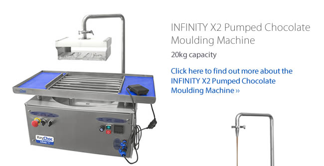 INFINITY X2 Pumped Chocolate Moulding Machine