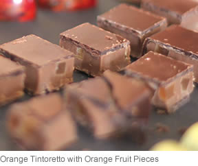 Orange Tintoretto with Orange Fruit Pieces