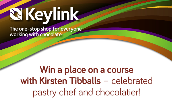 Win a place on a course with Kirsten Tibballs – celebrated pastry chef and chocolatier!Win a place on a course with Kirsten Tibballs – celebrated pastry chef and chocolatier!