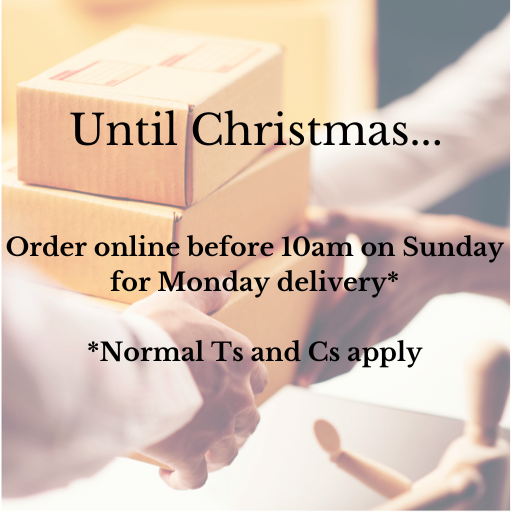 Did you know we now dispatch on Sundays so you can get your orders faster! Order online up to 10am.