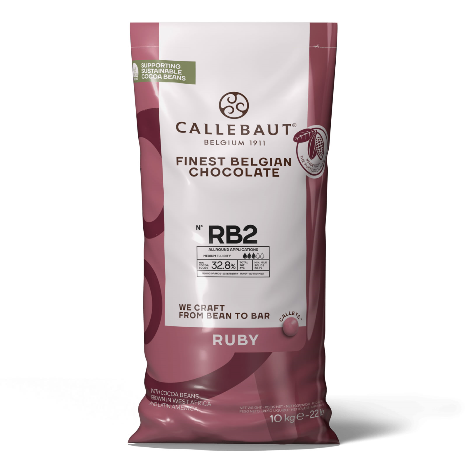 Callebaut Ruby Chocolate RB2 | Keylink Limited