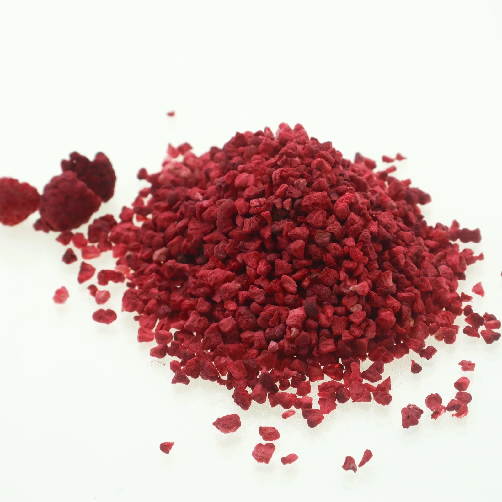 Freeze Dried Raspberry Crumble, 1kg bag, available from Keylink in the ...