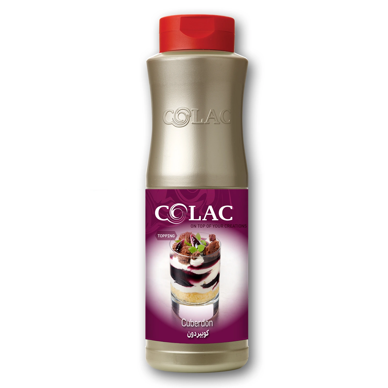 Colac Raspberry Cuberdon Topping Sauce | Keylink Limited