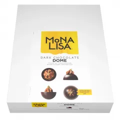 Mona Lisa; Dark Chocolate Domes