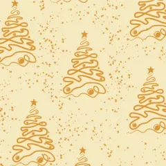 Squiggle Christmas Tree Transfer Sheets