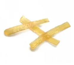 Candied Straight Lemon Peel Strips, drained