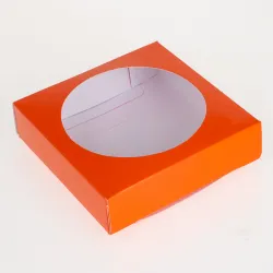 Orange Base Support Stand; For Cellophane