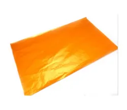 Orange Aluminium Foil Sheets