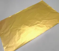 Gold Aluminium Foil Sheets