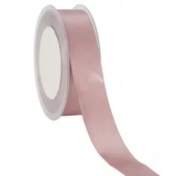 Double Faced Satin Ribbon; Old Rose
