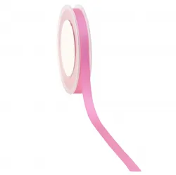 Double Faced Satin Ribbon; Bright Pink
