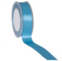 Double Faced Satin Ribbon; Turquoise