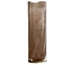 Polypropylene Bag with Chocolate Kraft Paper Back